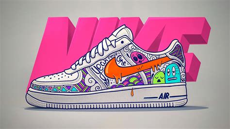 nike air force 1 custom template